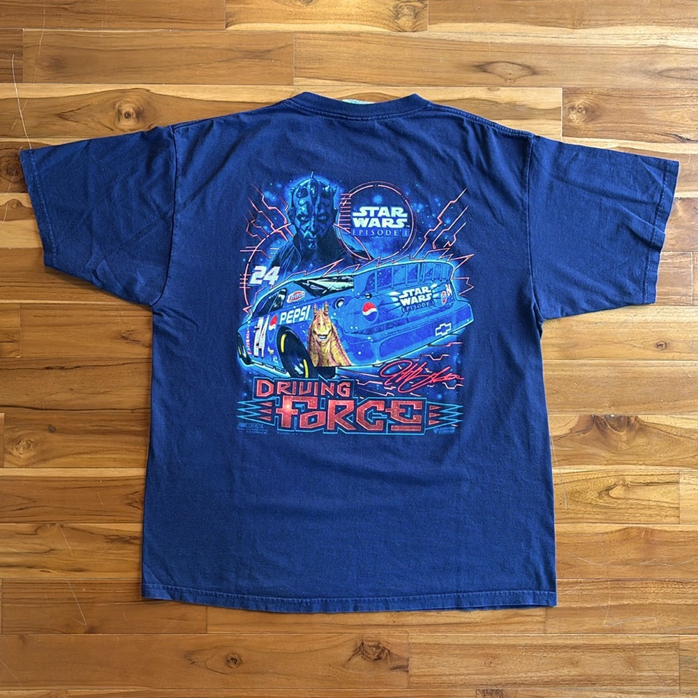 Vintage 1998 NASCAR x StarWars T-Shirt XL